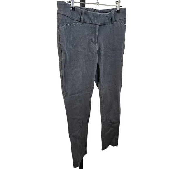 Mossimo Womens Gray Crop Pants Size 4 - Picture 2 of 4